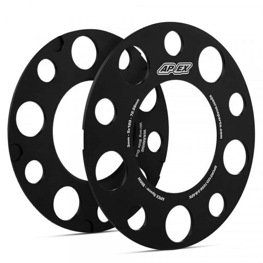 APEX Spacer Kit | 3mm | 5x112mm | 66.6mm