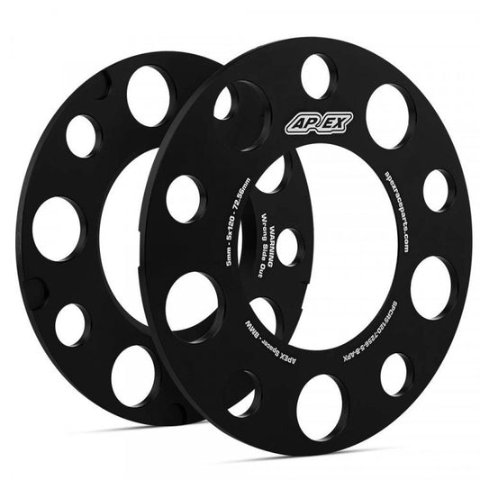 APEX Spacer Kit | 5mm | 5x112mm | 66.6mm