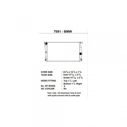 CSF High-Performance Radiator (N20, N55) - F2x, F3x