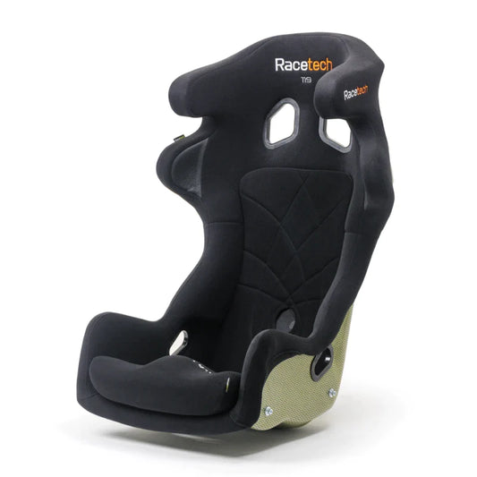 RACETECH RT9119WHR-011 - Wide,  Kevlar / Carbon Lightweight Racing Seat FIA approved, Head restraint